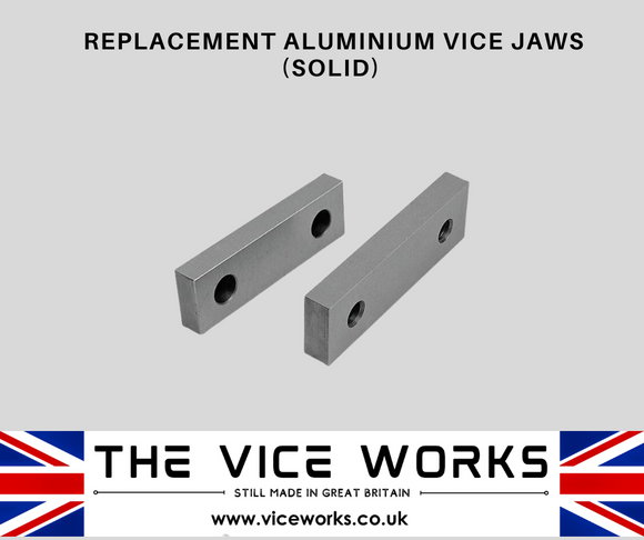 Solid Aluminium Soft Jaws for PARKINSONS Vice