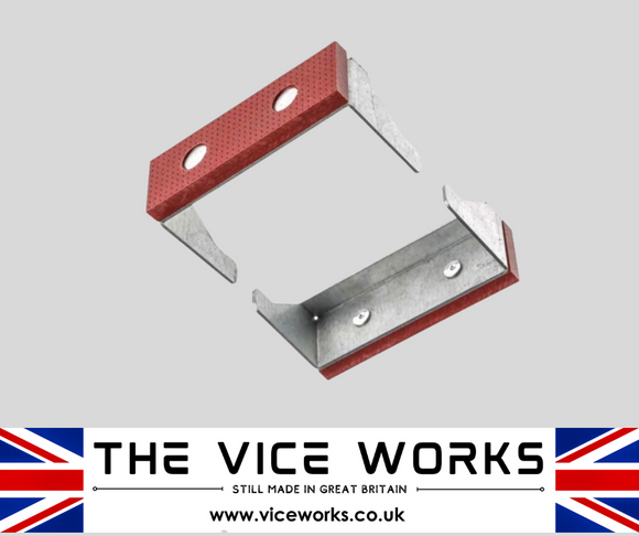 Replacement Wear Plates for Clip on Fibre Jaws for RECORD