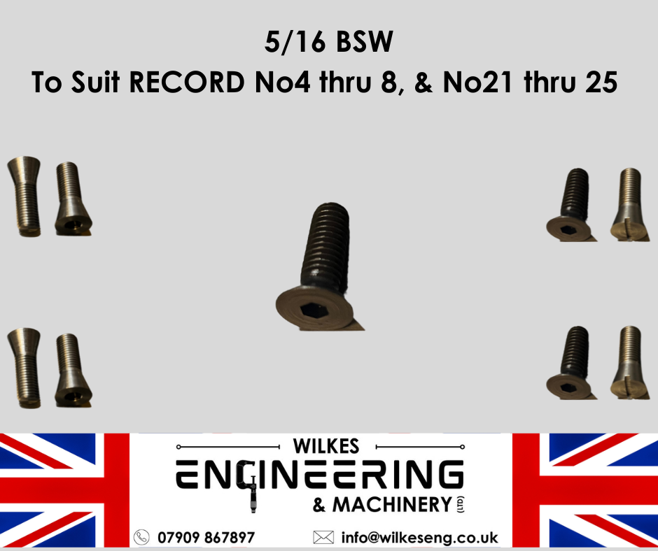 Vice Jaw Screws and Bolts