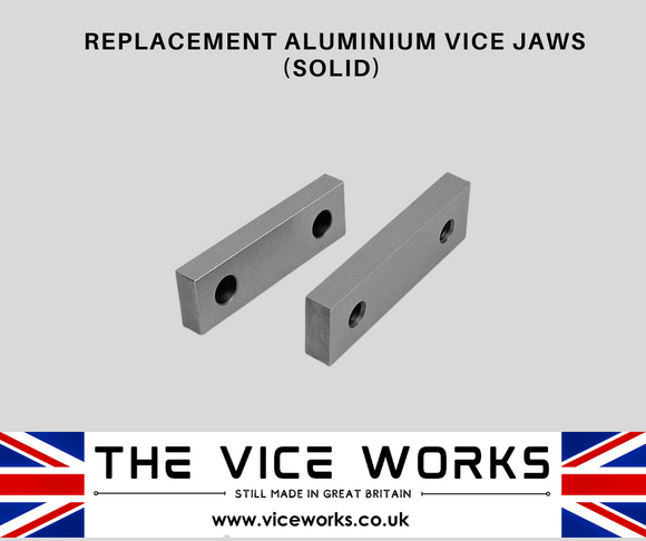 Solid Aluminium Soft Jaws for ALL RECORD Vice The Vice Works